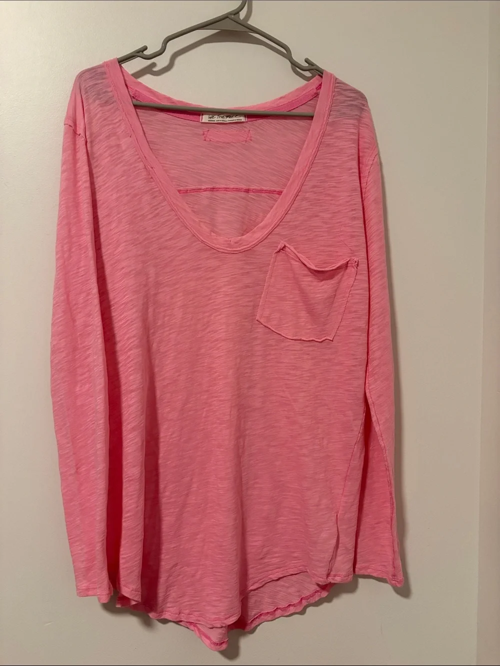 We the Free Long Sleeve Lightweight Loungewear Top Size M - Picture 1 of 4